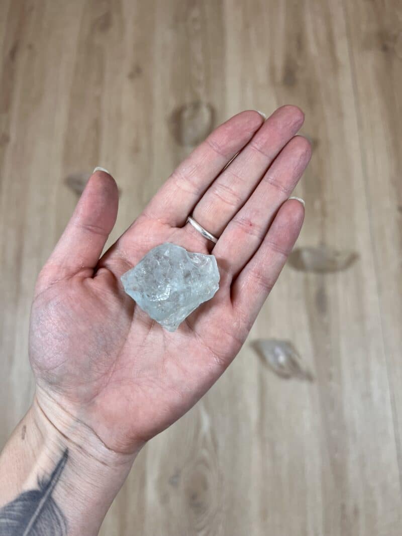 Akvamarín surový, TOP kvalita, 26g