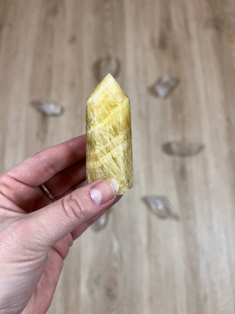 Fluorit obelisk - 7cm