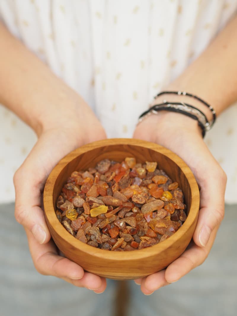 1 Drevena miska Jantar