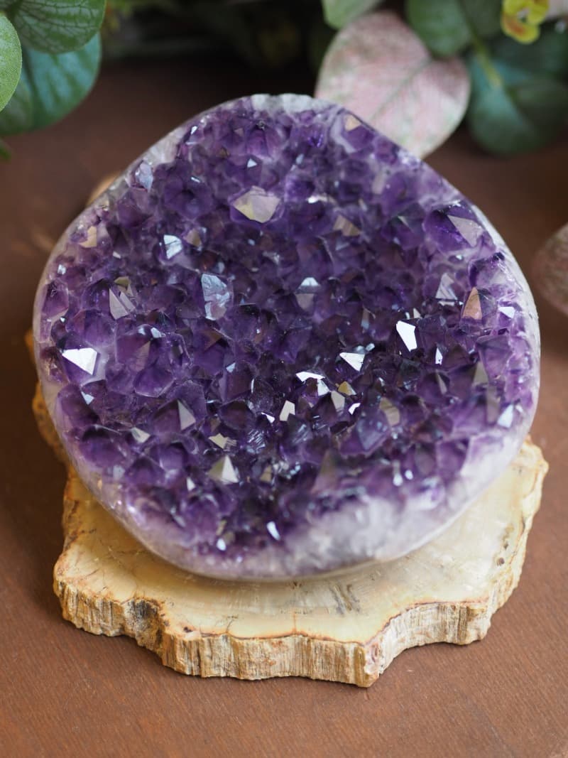 2 Ametyst Uruguay druza