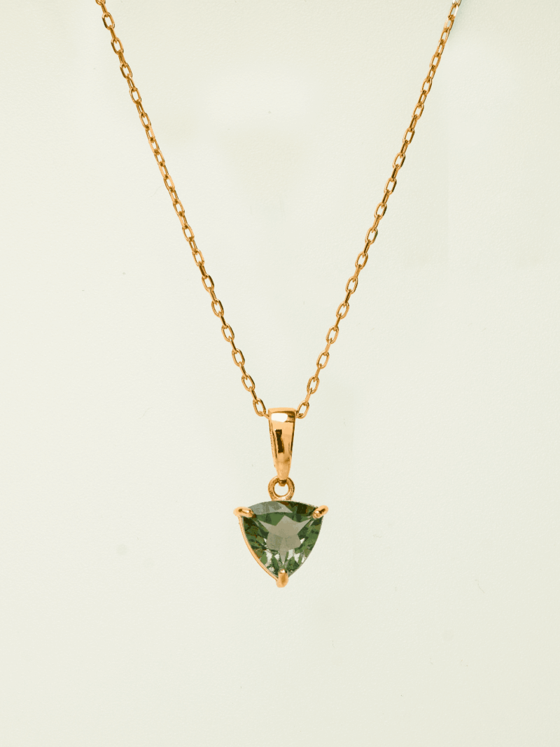 Vltavín přívěsek se zlatem, 1,3g