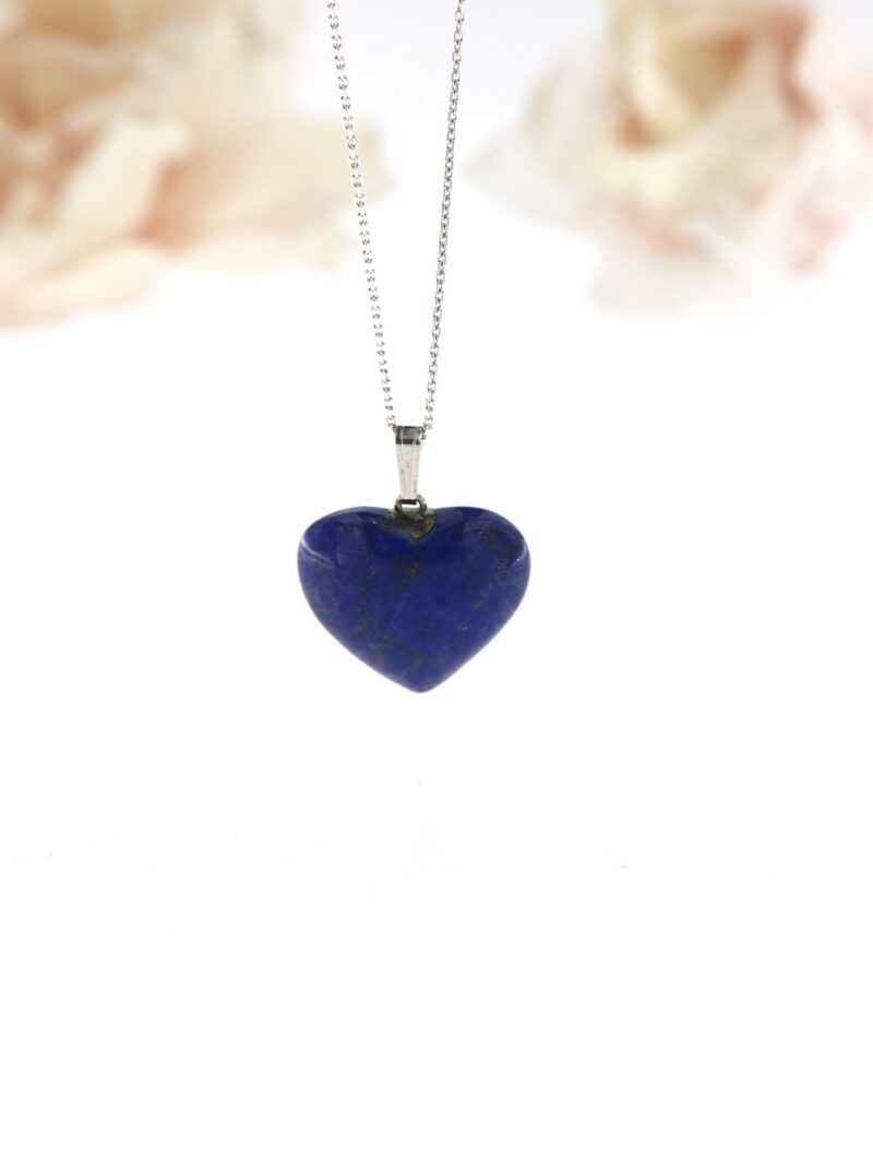Lapis Lazuli přívěsek srdíčko, cca 2 cm