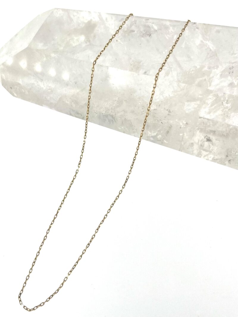 Zlatý řetízek na krk 45 cm