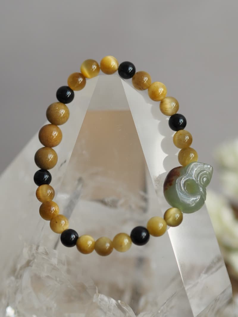 115 Draci naramek z mineralu