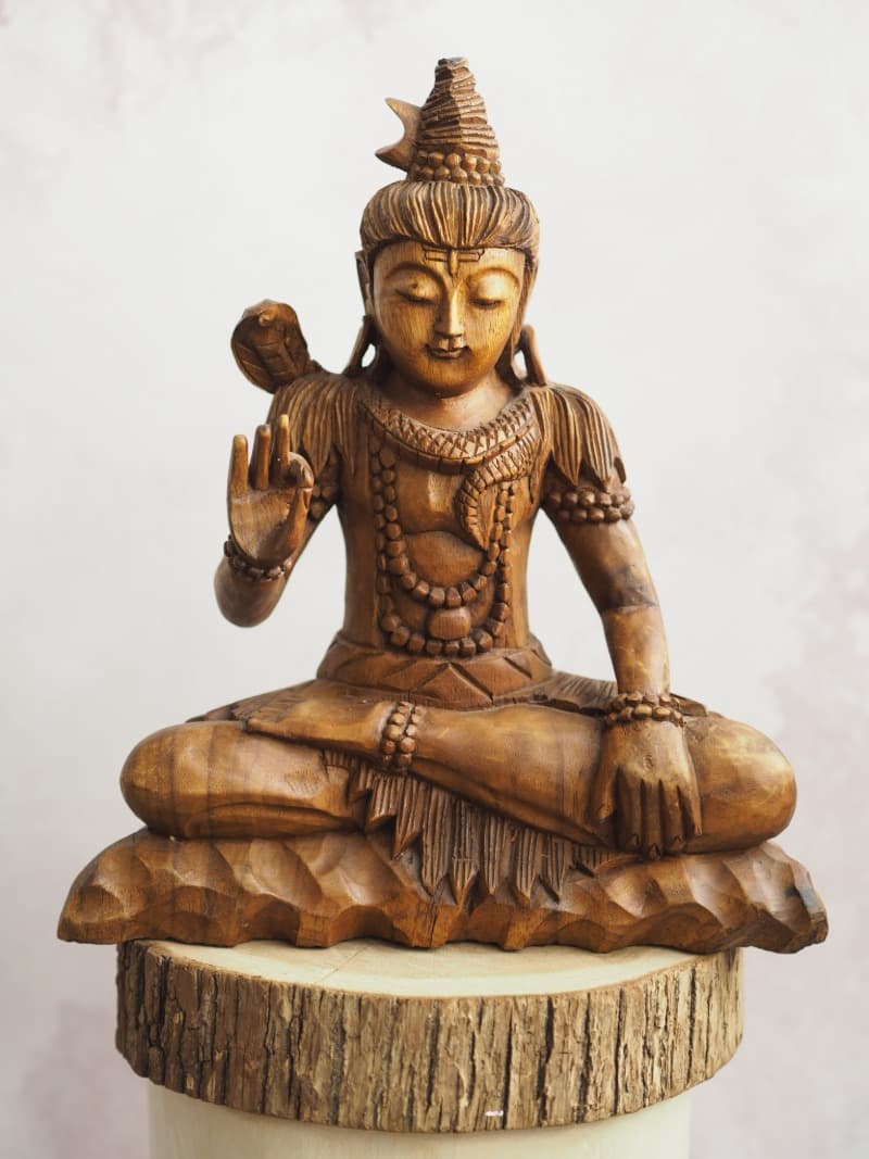 Buddha ruční dřevořezba