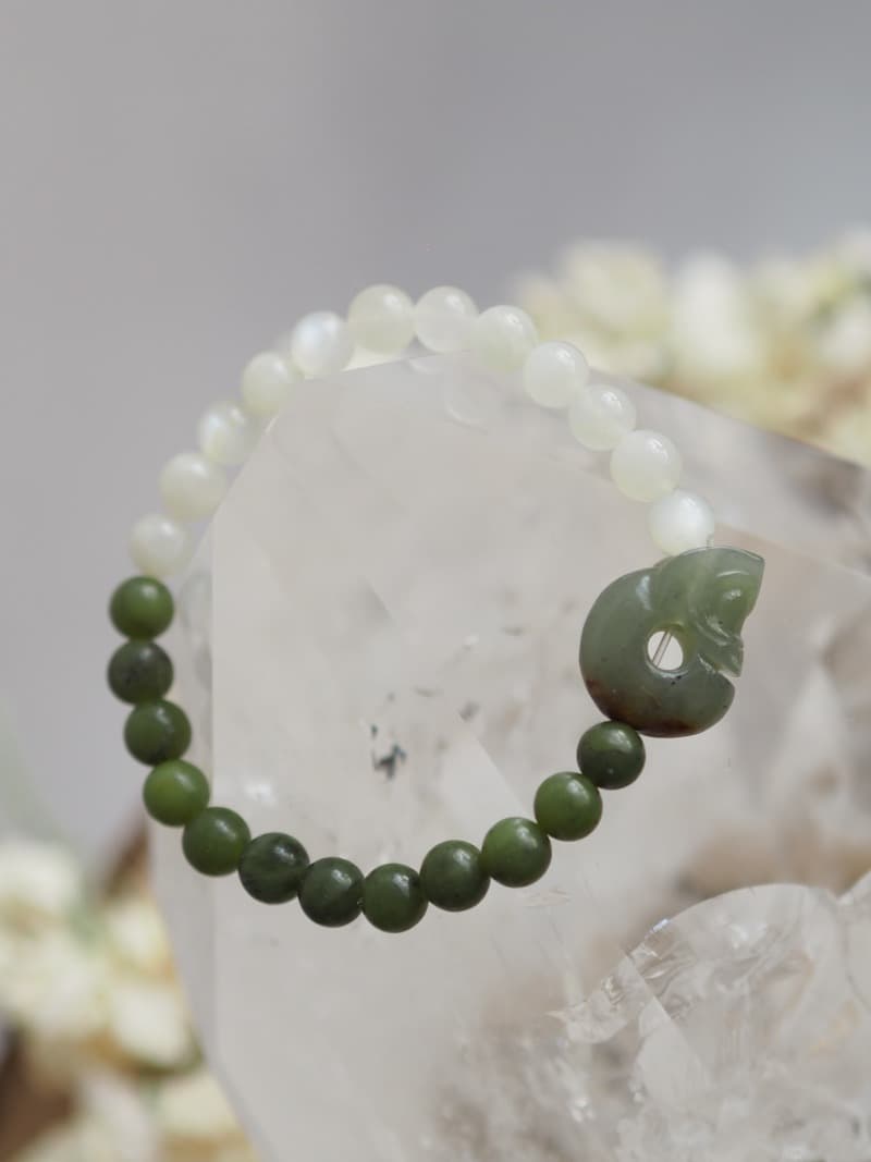 155 Draci naramek z mineralu