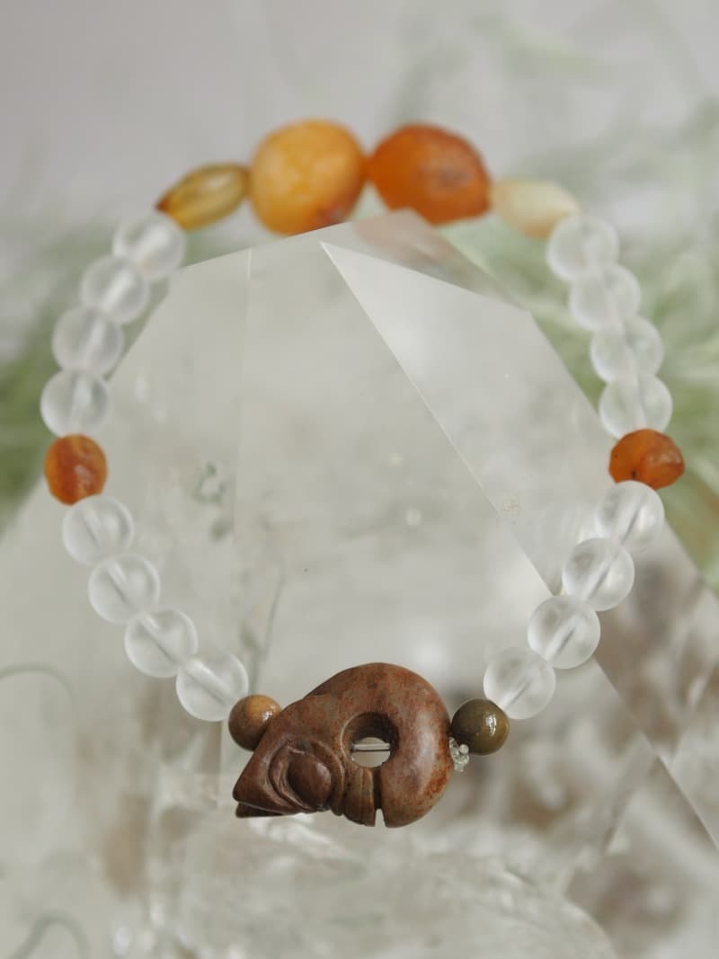 167 Draci naramek z mineralu