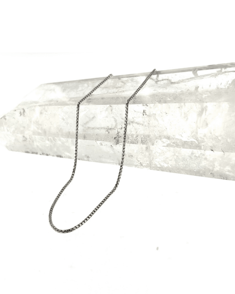 Stříbrný řetízek na krk 55cm